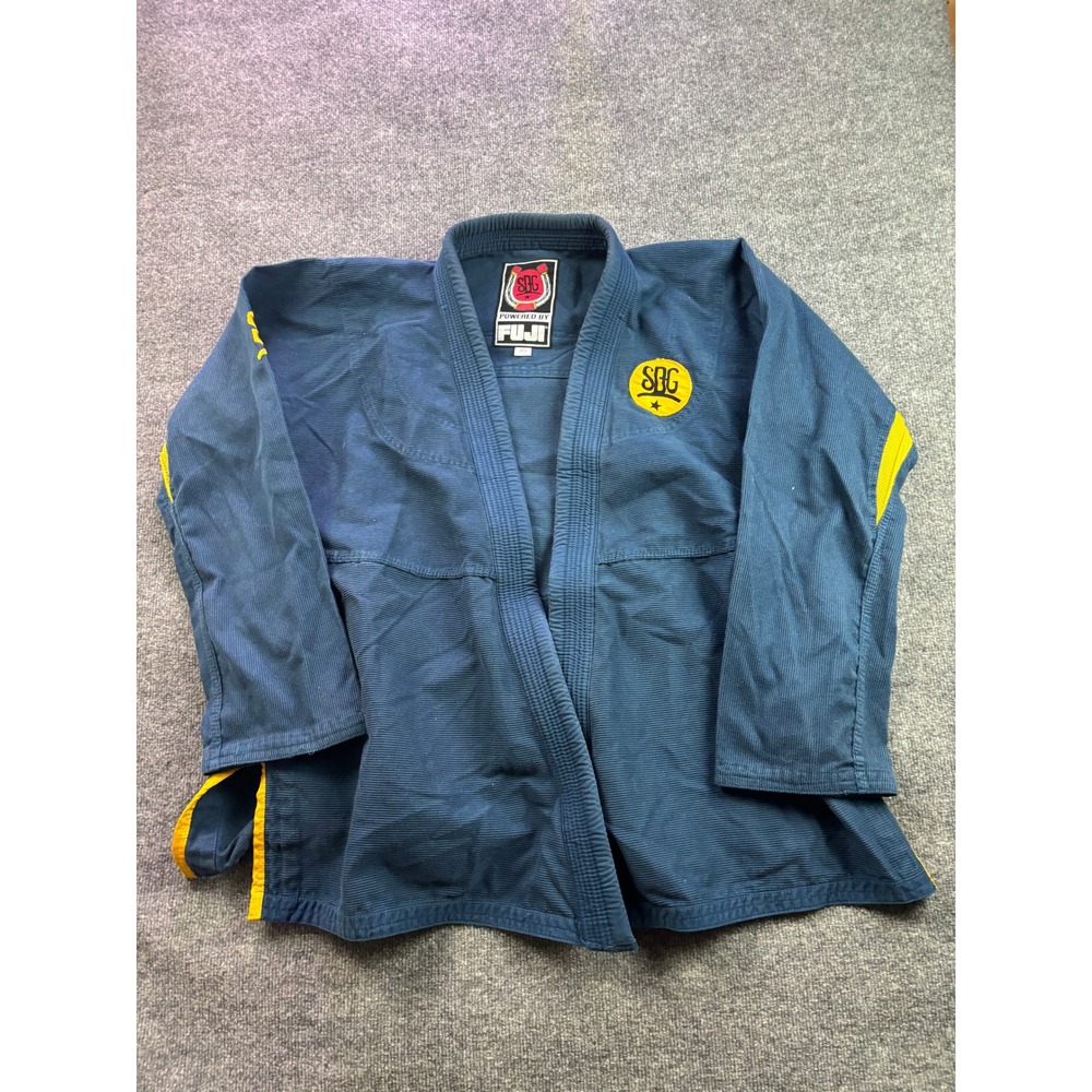 Fuji BJJ Gi Kimono Jacket Mens A5 Navy Blue SBG Straight Blast Gym MMA Top
